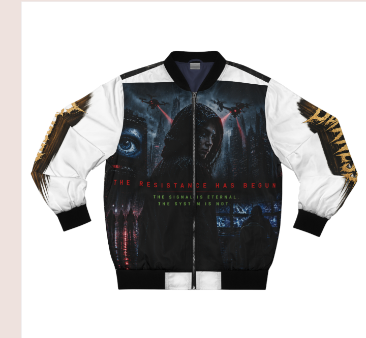 Eclipsed Darkness Bomber Jacket