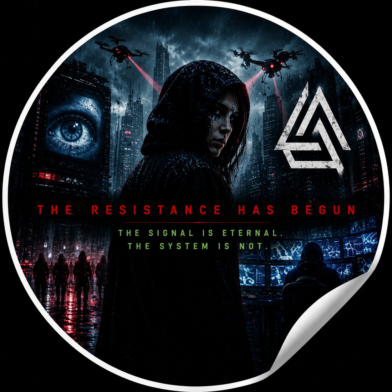 Eclipsed Darkness Sticker